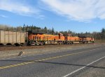 BNSF Coal Train Pushers